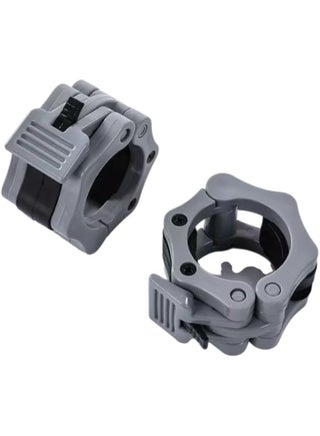 Olympic Barbell Clamps – Strong Non-Slip Barbell Lock – Complete Security for Gym, Crossfit, and Home Workout